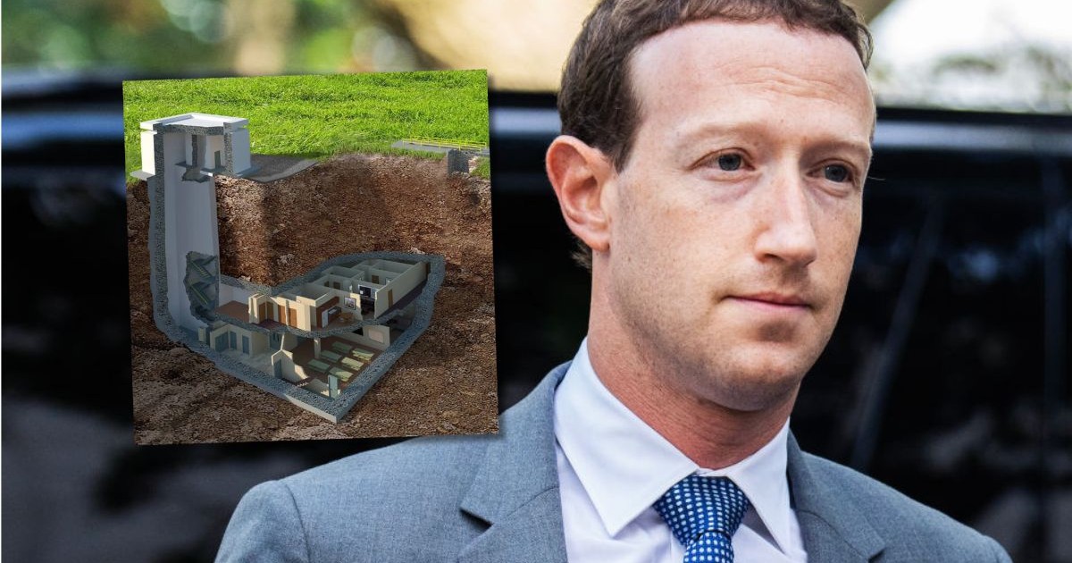 100 millones para un refugio subterráneo.  Zuckerberg construye una sede en Hawaii