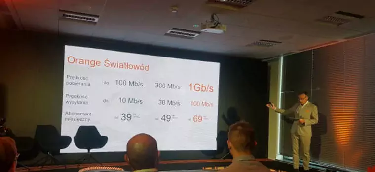 Orange Światłowód przyspiesza do 1 Gb/s. Jest też internet domowy bez "lojalki"