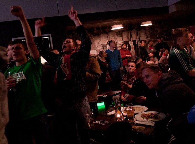 Kibice murem za Legią