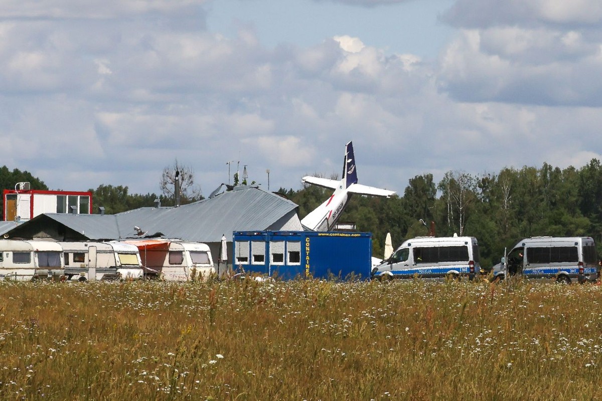 Miejsce katastrofy lotniczej w Chrcynnie