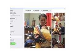 'Rychu na rękach potrzymał bobaska?' Internauci nie mają litości dla posłanki Nowoczesnej, która przyniosła niemowlę do Sejmu