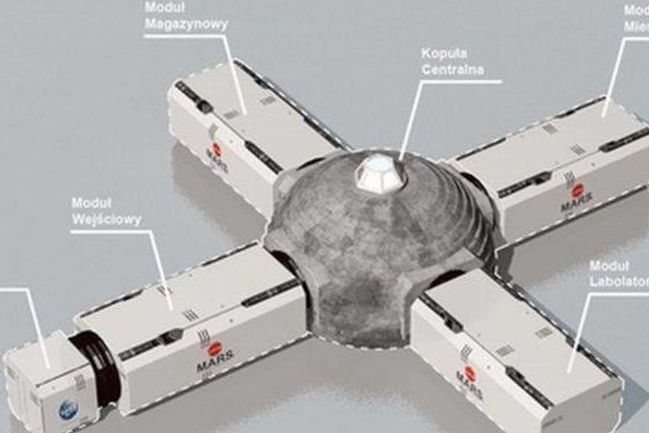 baza planetarna projekt M.A.R.S. mars