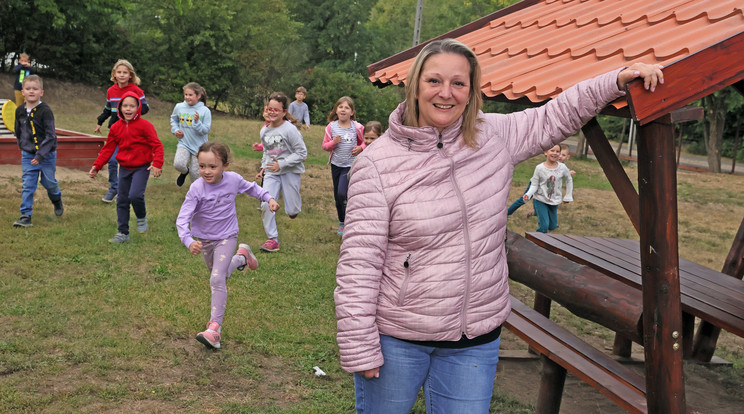 Melinda nem hagyta, hogy fiát tönkretegyék, inkább iskolát csinált / Fotó: Grnák László