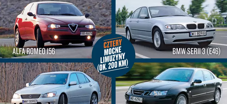 Alfa Romeo 156 kontra BMW serii 3, Lexus IS i Saab 9-3 - dużo radości za małą kasę