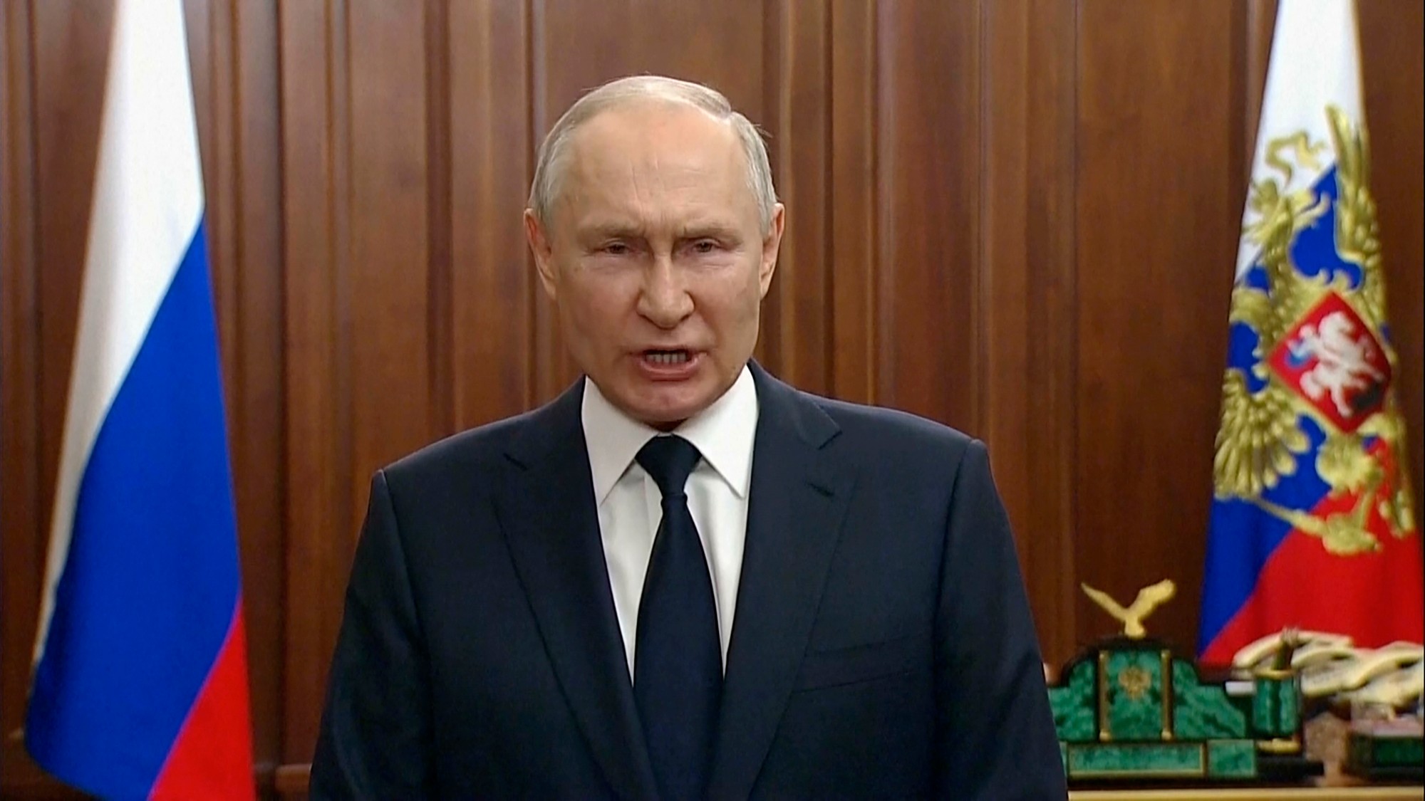 Putin poďakoval vedeniu ruských bezpečnostných zložiek za ich prácu počas vzbury.