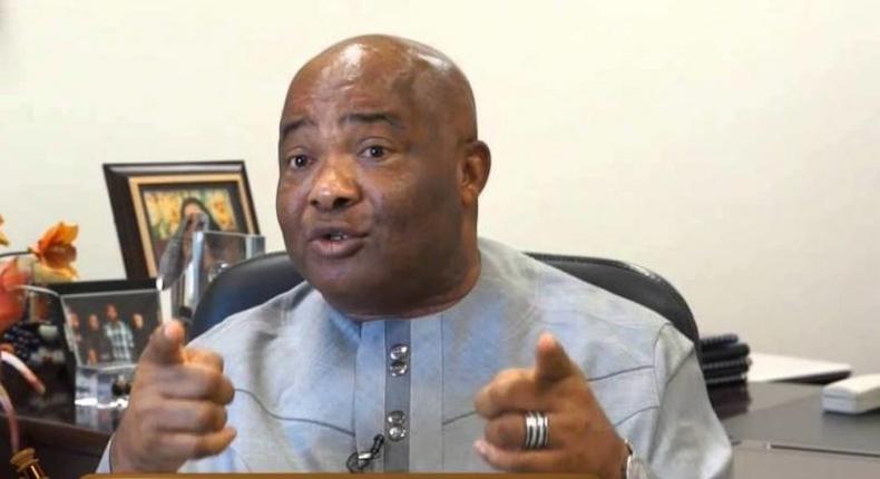 Hope Uzodinma is the Governor of Imo state. He was decleared governor of the state by a Supreme Court of Nigeria judgement in January 2020. (Dailypost)