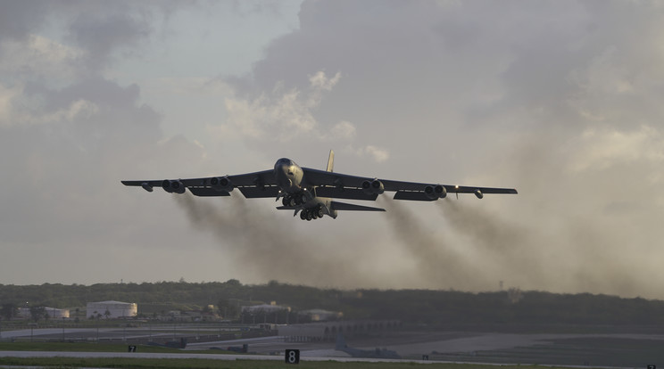 Két B-52H Stratofortress katonai repülő is átrepült hazánk feledt /GettyImages