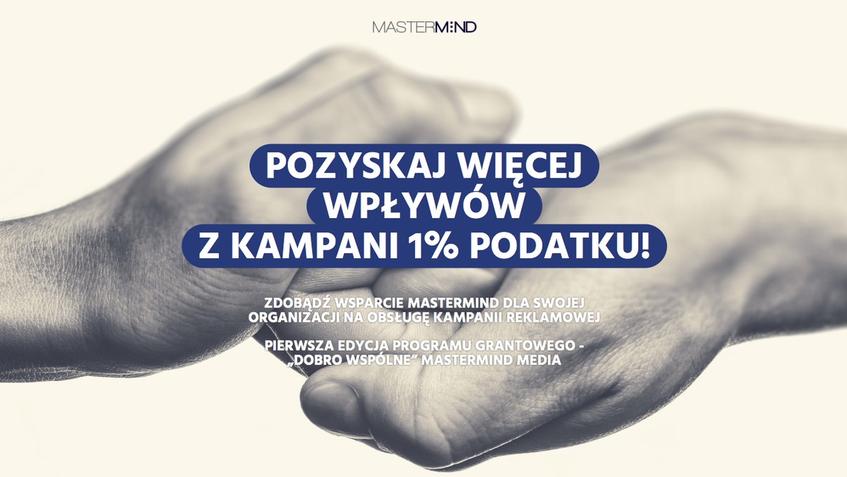 Tylko w 2016 r. konta organizacji pozarządowych zasiliło 617,5 mln zł. Połowa tej sumy trafiła do 27 podmiotów. Większość z nich to duże, rozpoznawalne organizacje, które sygnowane są nazwiskami znanych osób. A przecież w Polsce działa ponad 8 tys. organizacji, które co roku stają do walki o wpływy z 1 proc. podatku.