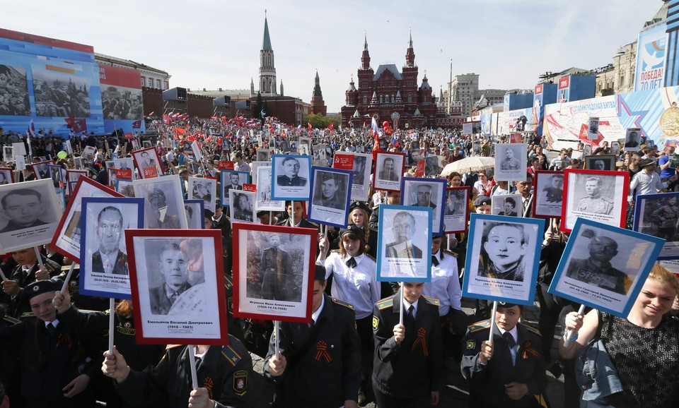 RUSSIA VICTORY DAY (70th anniversary of the end of World War II)