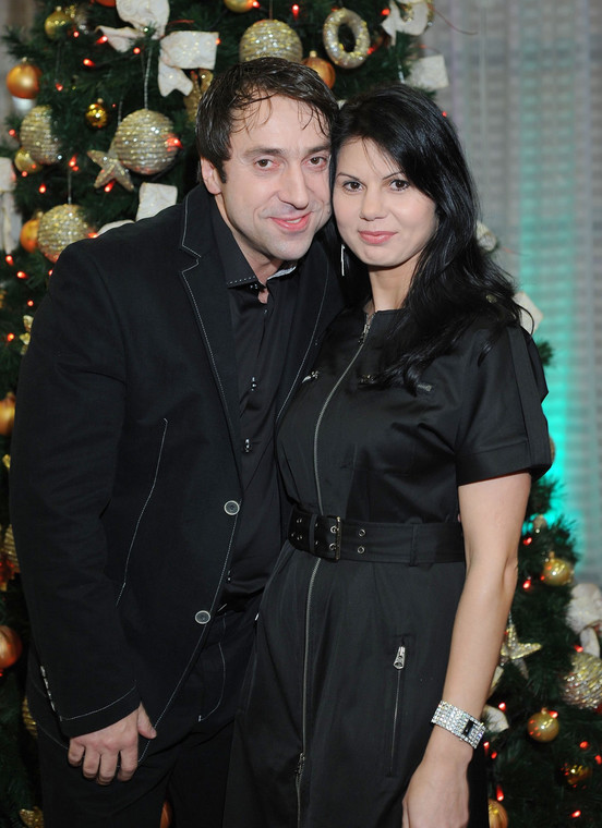 Marcin Miller z żoną