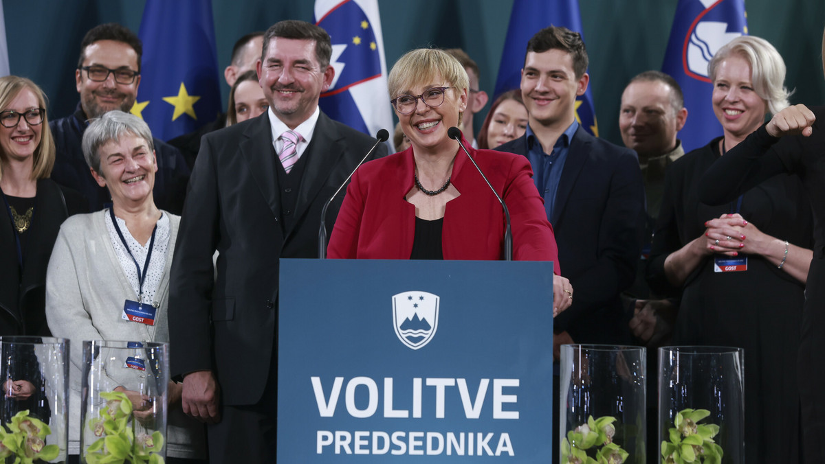 Na tronie prezydenckim w Słowenii zasiądzie pierwsza kobieta