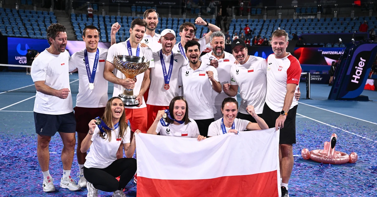 Do trzech razy sztuka. Polscy tenisiści z Igą Świątek w składzie wygrali United Cup