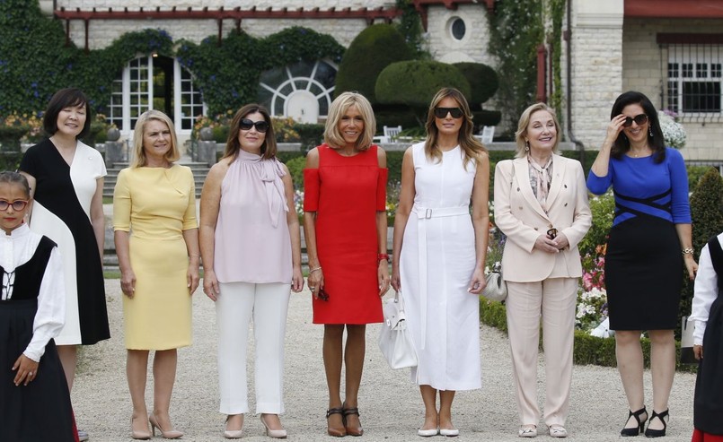 Szczyt G7. Żony przywódców państw
