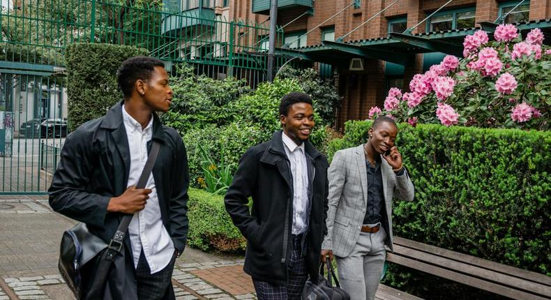 A group of men walking together [Image: PNW Production]