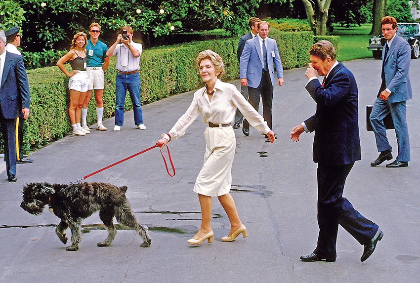 Ronald Regan zapamćen je i kao predsednik koji je držao sastanke dok su oko njega trčkarali psi
