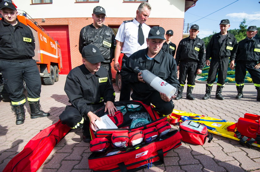 Fundacja Faktu podarowała sprzęt strażakom z OSP