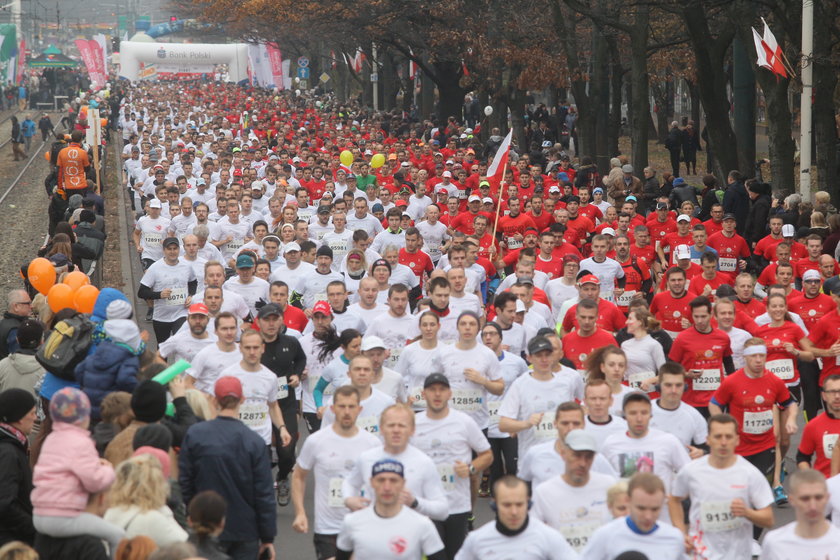 Bieg Niepodległości 2014 r. Warszawa