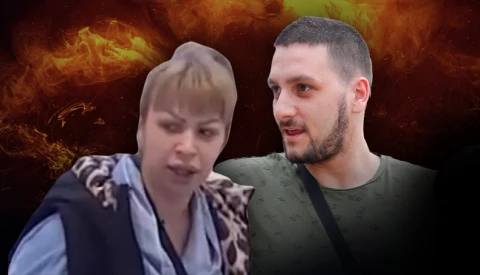 Miljana Kulić i Lazar Čolić Zola (Foto: Ringier/Vladimir Živojinović/Screenshot TV Pink/Shutterstock)