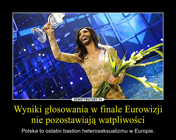 Wyniki głosowania w finale Eurowizji - mem