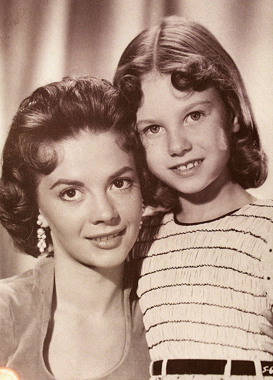 Natalie i Lana Wood w 1956 r.