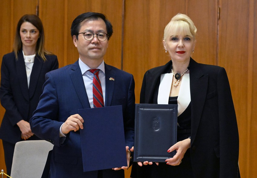 Jeo Han-Ku i Jagoda Lazarević