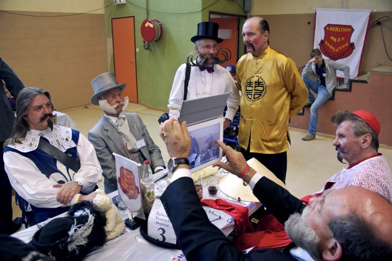 European Beard and Moustache championships in Wittersdorf