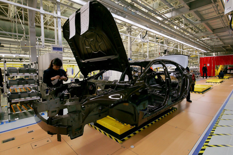 Produkcja Volvo w Chinach