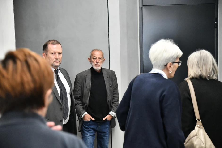 Miroslav Mika Aleksić na jednom od poslednjih ročišta na kojem je bio