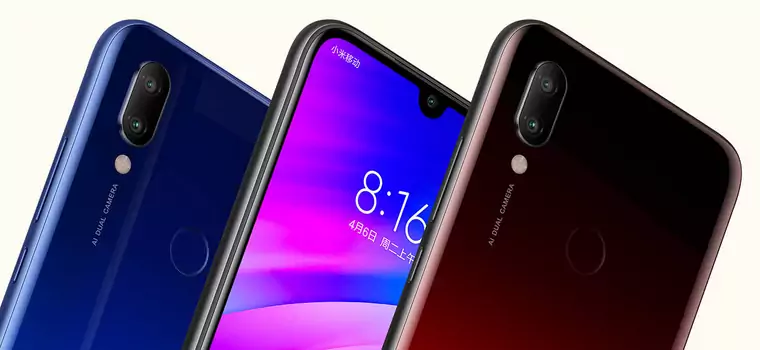 Redmi 7 zaprezentowany. To tani smartfon Xiaomi skazany na sukces