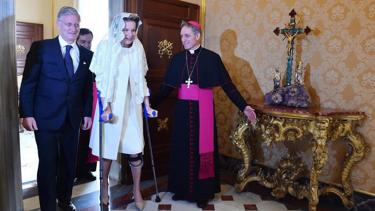 VATICAN ROYALTY POPE (Pope Francis meets Belgian royal family)