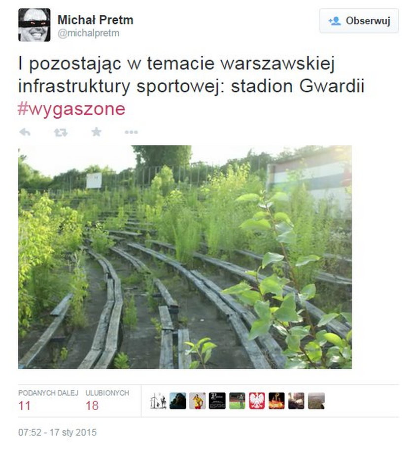 Akcja na Twitterze. #Wygaszone kontra #wybudowane za czasów PO