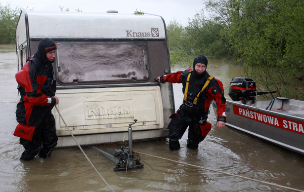 Szef straży pożarnej: Sytuacja hydrologiczna poprawia się