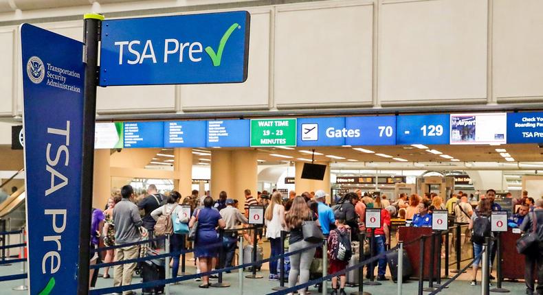 TSA PreCheck is an express lane through airport security — and if you don't know the etiquette for the service, you may be slowing it down.AP Photo/John Raoux