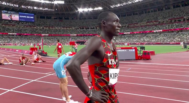 Kenya's Abel Kipsang sets new Olympic Record