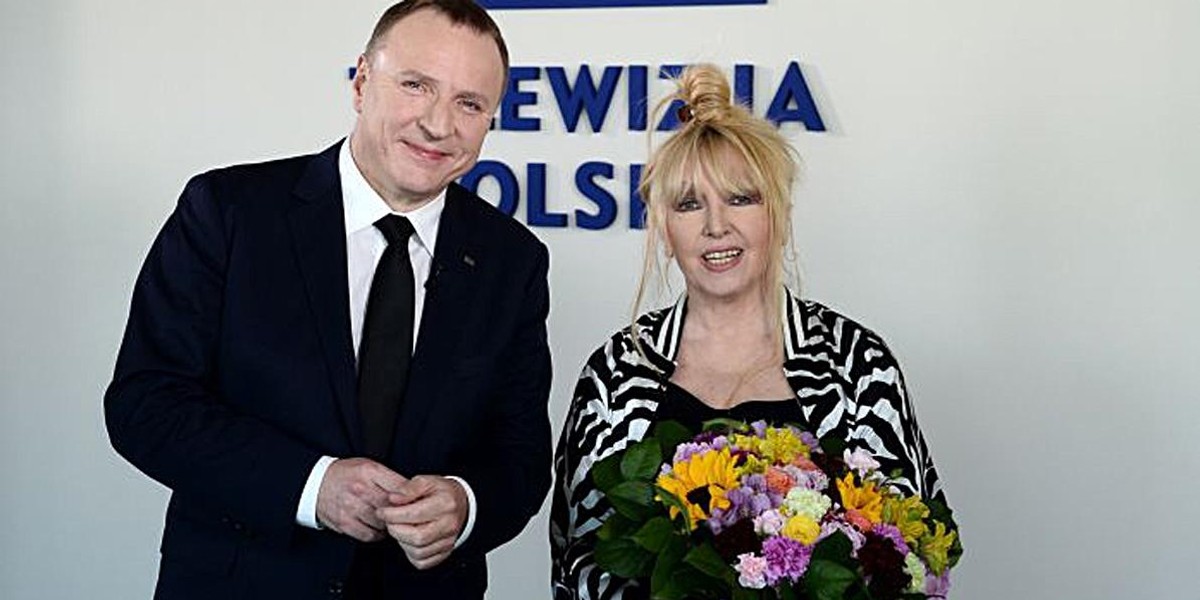 Jacek Kurski i Maryla Rodowicz