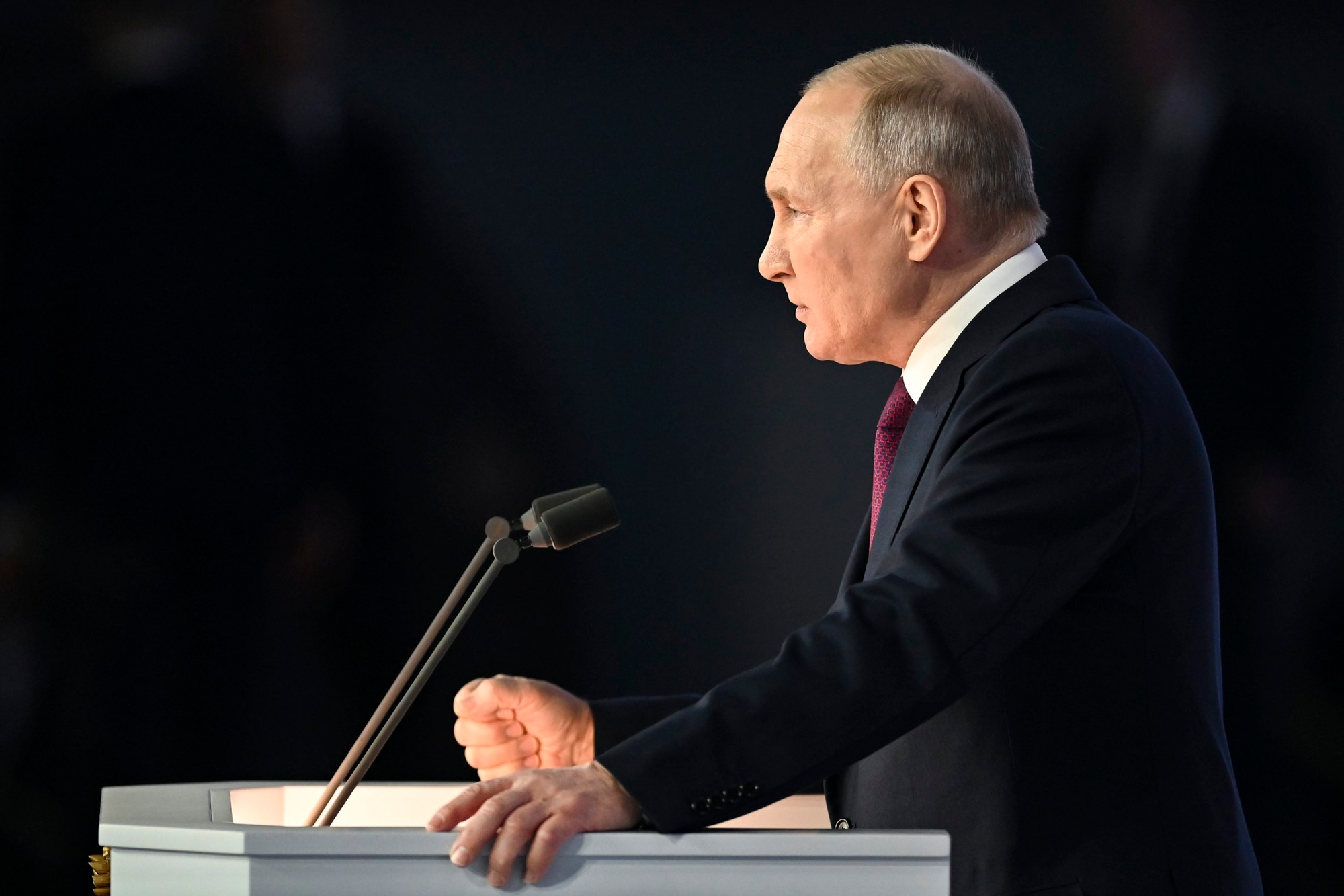 Ruský prezident Vladimir Putin. 
