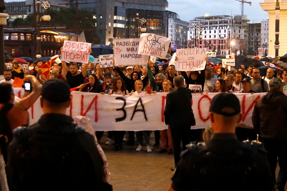 Skoplje protest