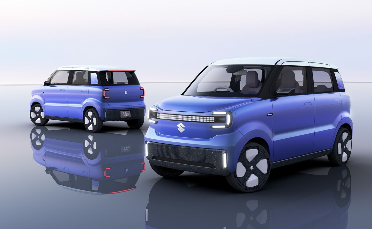Suzuki Vision e-Sky. Suzuki zmienia logo. Japońska rewolucja wjeżdża na drogi