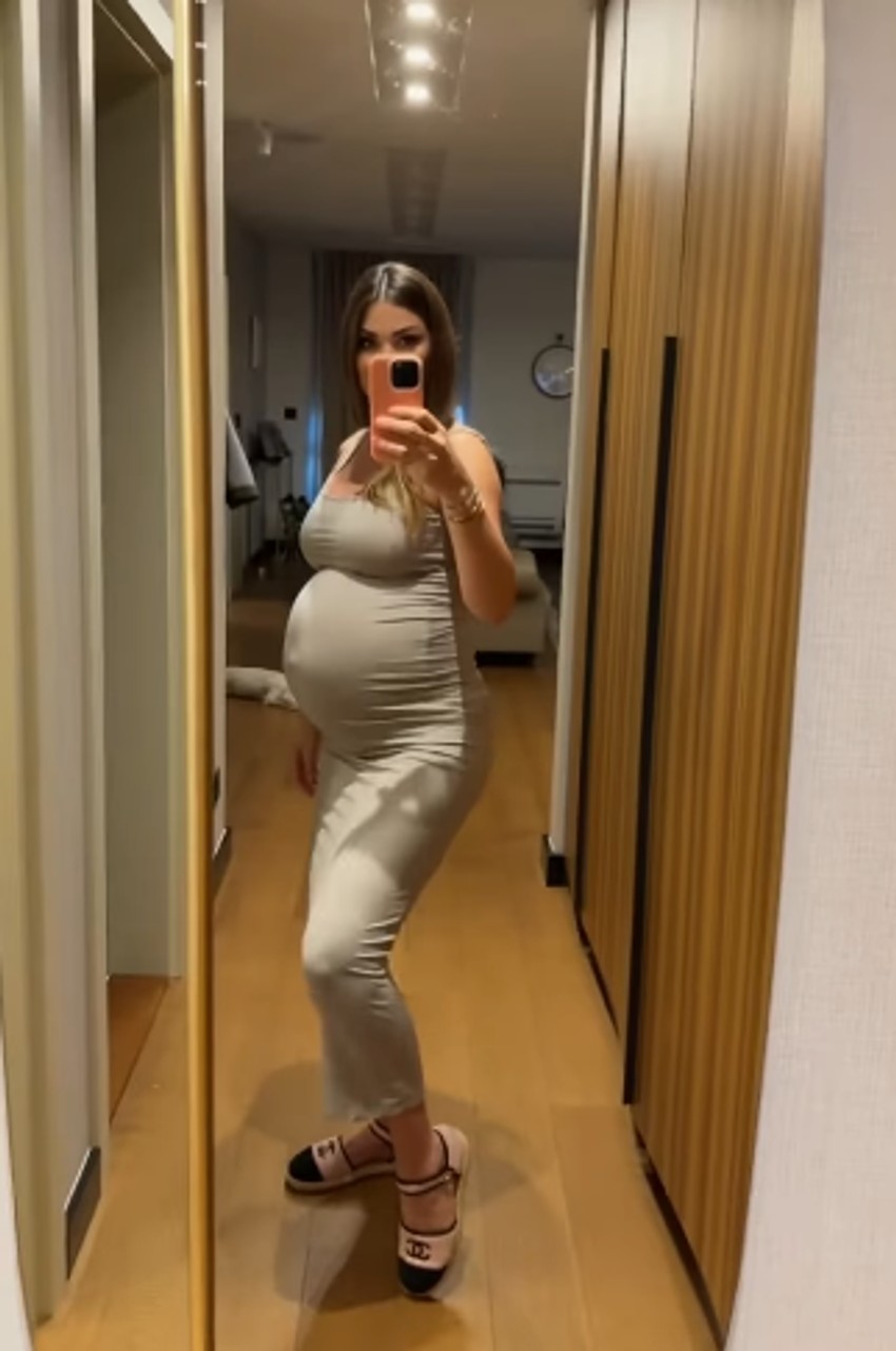 Olja Crnogorac tik pred porođaj