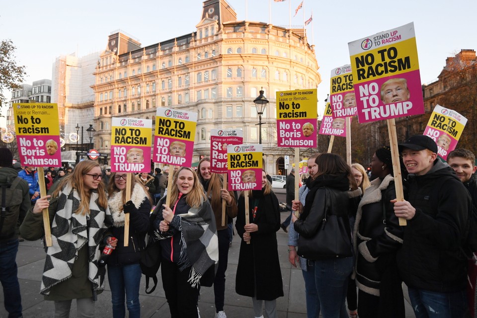 Protest w Londynie