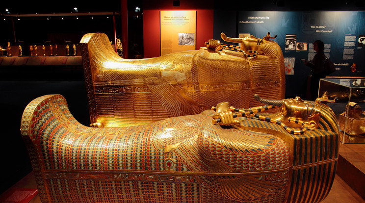 Tutanhamon aranykoporsója páratlan régészeti értékkel bír