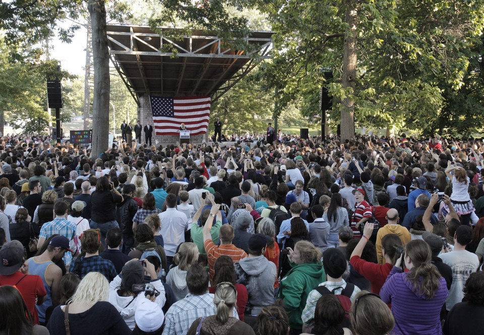 USA LADY GAGA RALLY