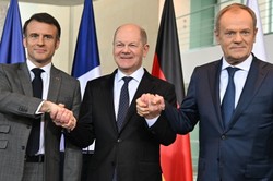 Tusk pogodził Macrona i Scholza. "W najbardziej krytycznym momencie wojny w Ukrainie"