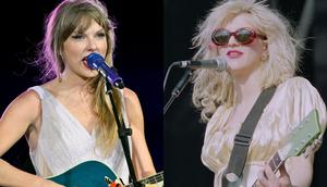 Taylor Swift and Courtney Love perform in 2023 and 1994.Fernando Leon/TAS23/Brian Rasic/Getty Images