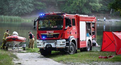 Dramatyczna akcja służb na Jeziorze Otomińskim. 23-latka nie udało się uratować