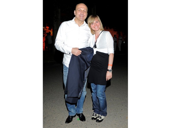 Isabel i Kazimierz Marcinkiewiczowie.