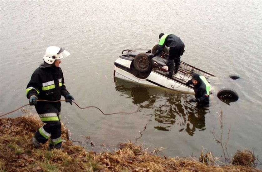 Konał pod wodą