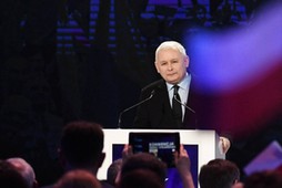 Jarosław Kaczyński podczas konwencji PiS - 15.12.2018