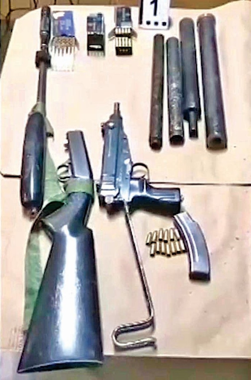 Pronađen arsenal oružja