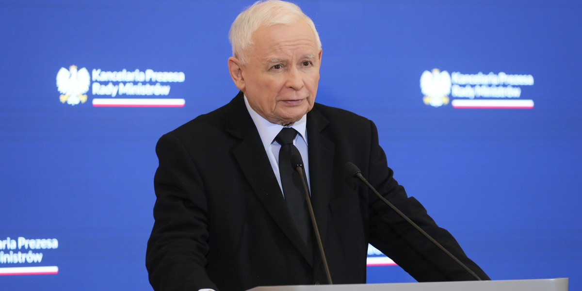 Prezes PiS Jarosław Kaczyński mówił w środę o sytuacji na granicy z Białorusią
